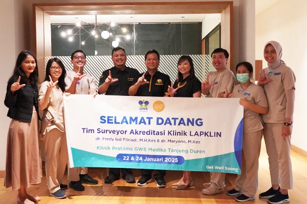 Commitment to Excellent Services: GWS Medika Tanjung Duren Clinic Achieves PARIPURNA Accreditation
