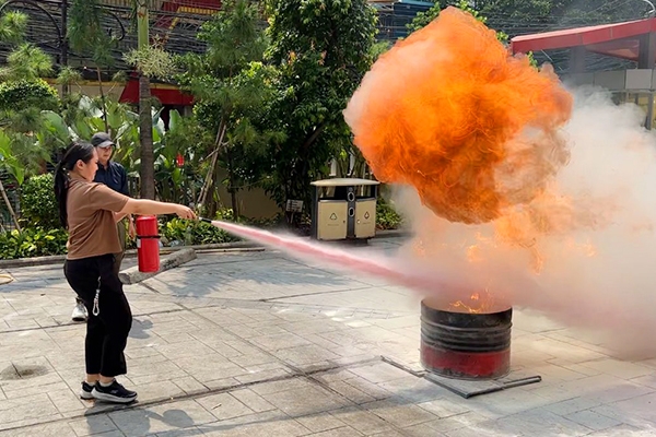 Firefighting and Basic Life Support Training to Improve Emergency Preparedness in Clinics
