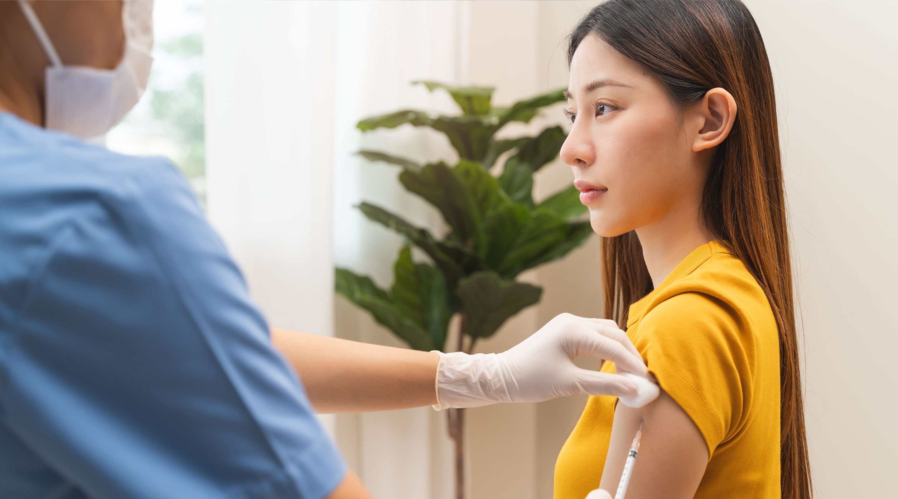 Vaksin Influenza mampu meringankan gejala saat terserang virus Flu. 