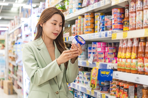 Read the food labels.