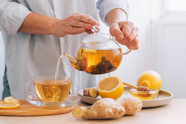 Minum jahe dapat membantu tubuh melawan infeksi.