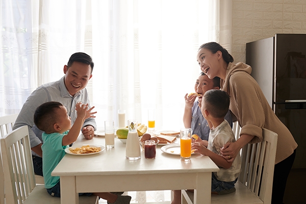 Good nutrition is crucial for child development.