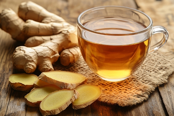Drinking ginger can boost the body's immune system.