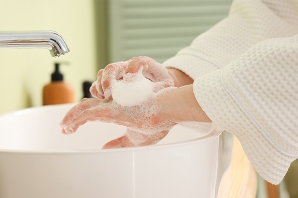 Washing your hands is one way to limit exposure to infection.
