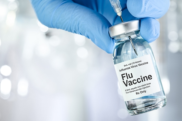 Some types of vaccines recommended for adults.