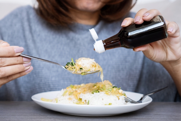 Consuming too much salt can cause swollen feet.